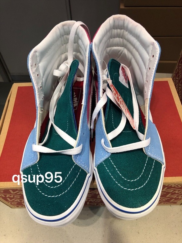Vans SK8-Hi Colorblock Multi Bright VN0A38GEVS6 Yacht Club Men Women Size 4-13 - United States - Polybull.com